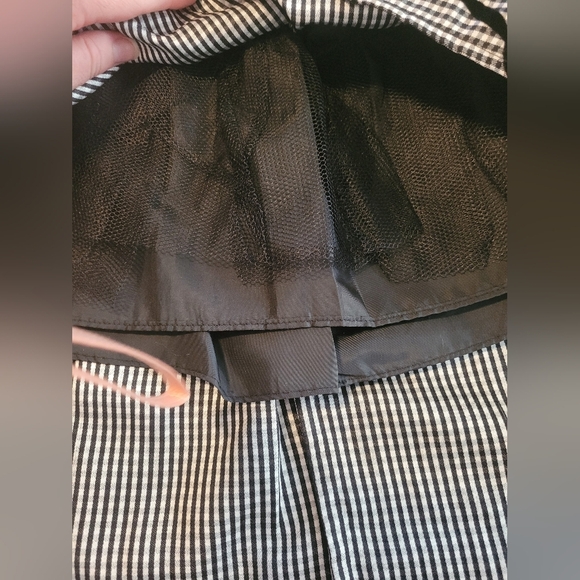 Wonder Nation Velvet High Low Black and Red Formal Kids Dress Size 4 - Picture 4 of 8